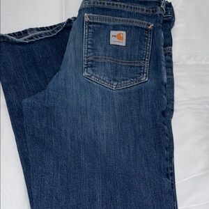 Carhartt Men's Relaxed Jeans - Dark Blue Denim